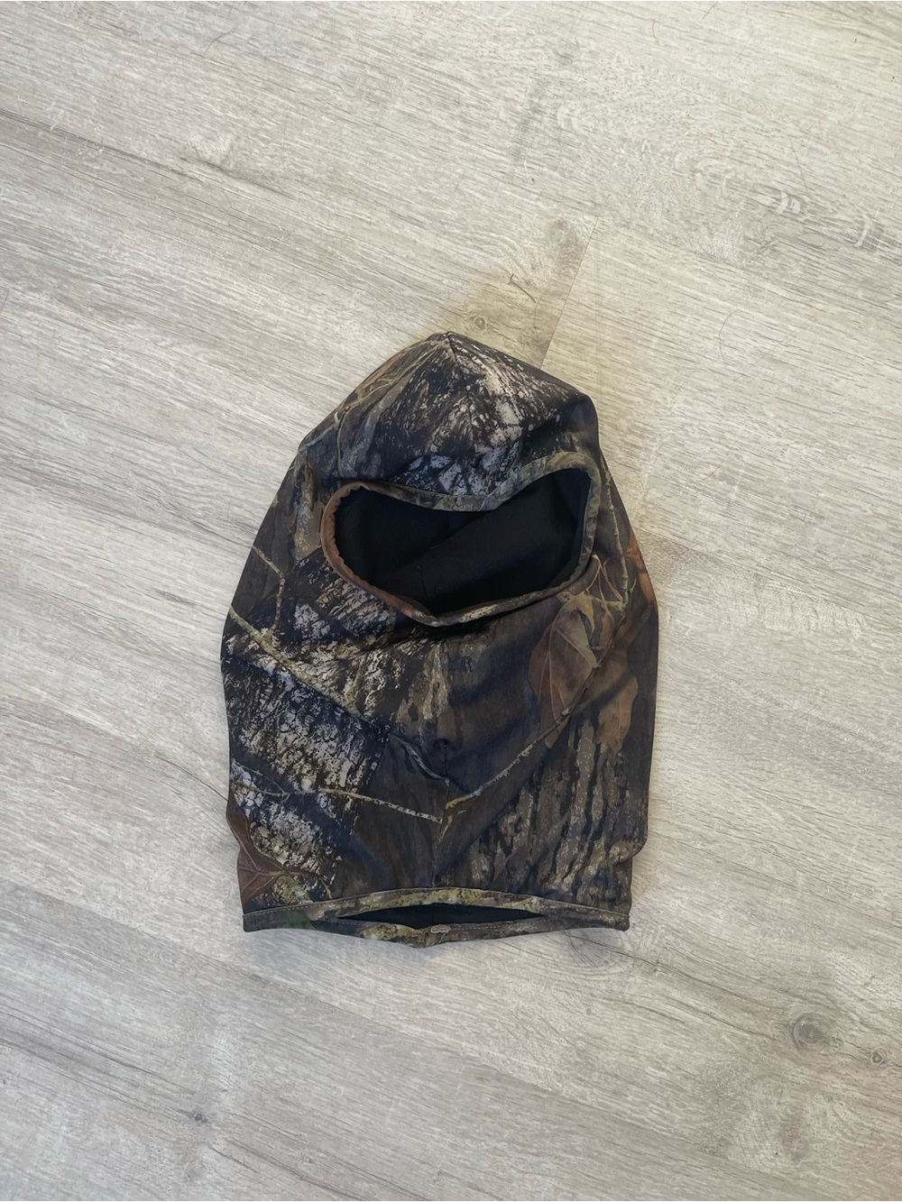 Men's Camouflage Balaclava Hood - Brown/Green